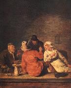 MOLENAER, Jan Miense Peasants in the Tavern af oil painting reproduction